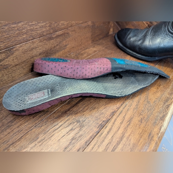 Ariat Heritage R Toe Western Leather  Cowboy Boots Mens 8.5 EE  Woman's 10.5 - Picture 5 of 15